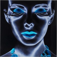 Picture Glass Diva 120x120cm